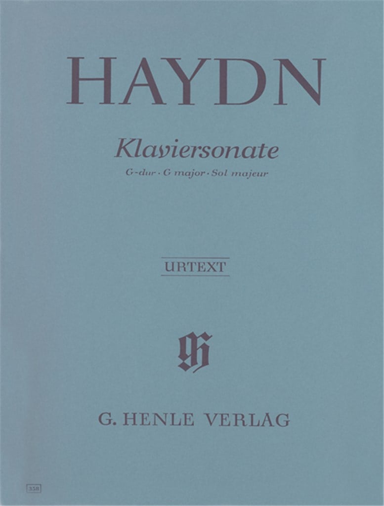 Sonate G-dur HOB XVI:40